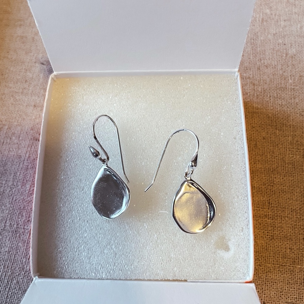 Silver Stella & Dot earrings